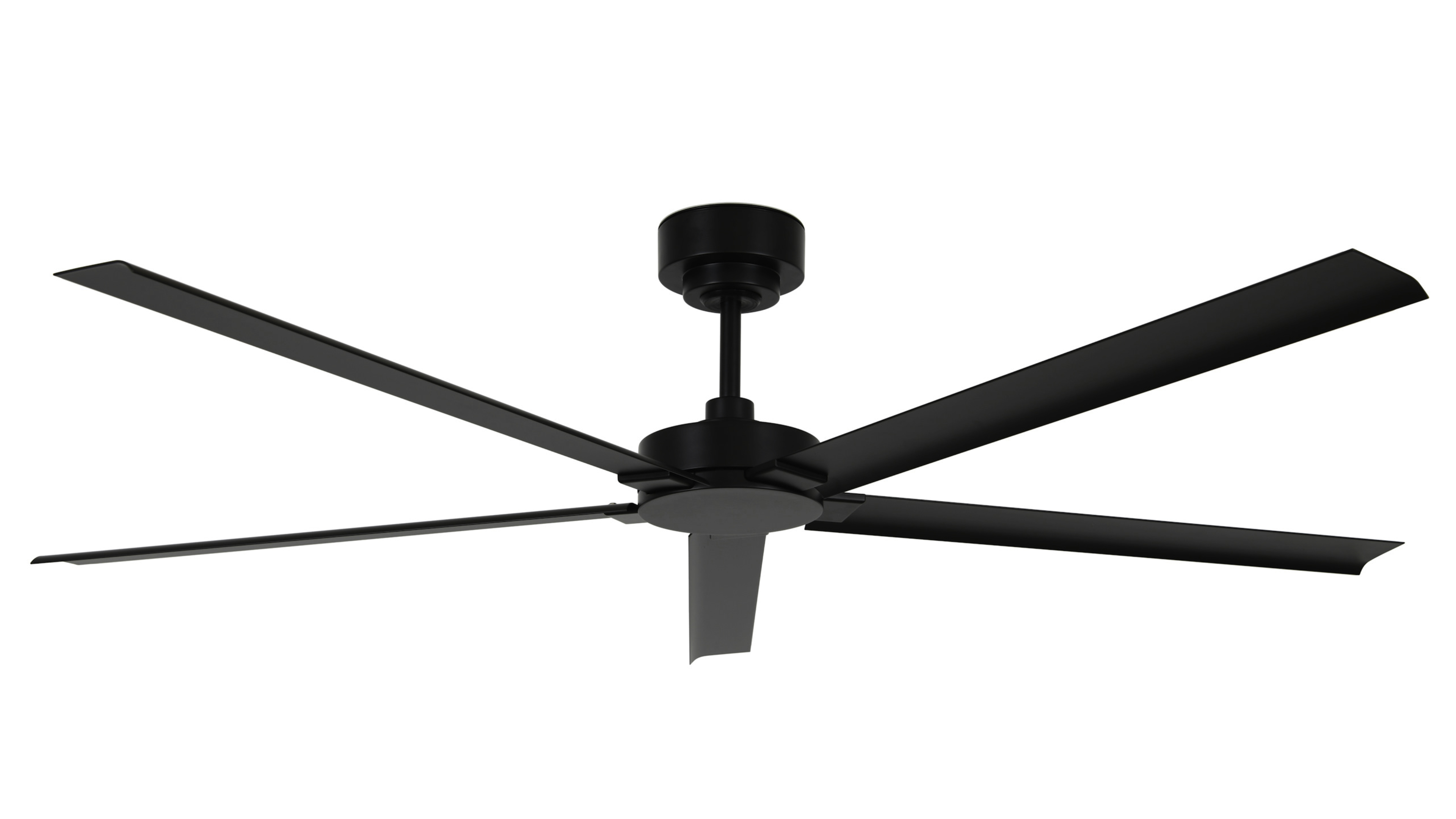 DECKENVENTILATOR MONZA SCHWARZ, 152 CM Ø, ENERGIESPAREND, OUTDOOR GEEIGNET