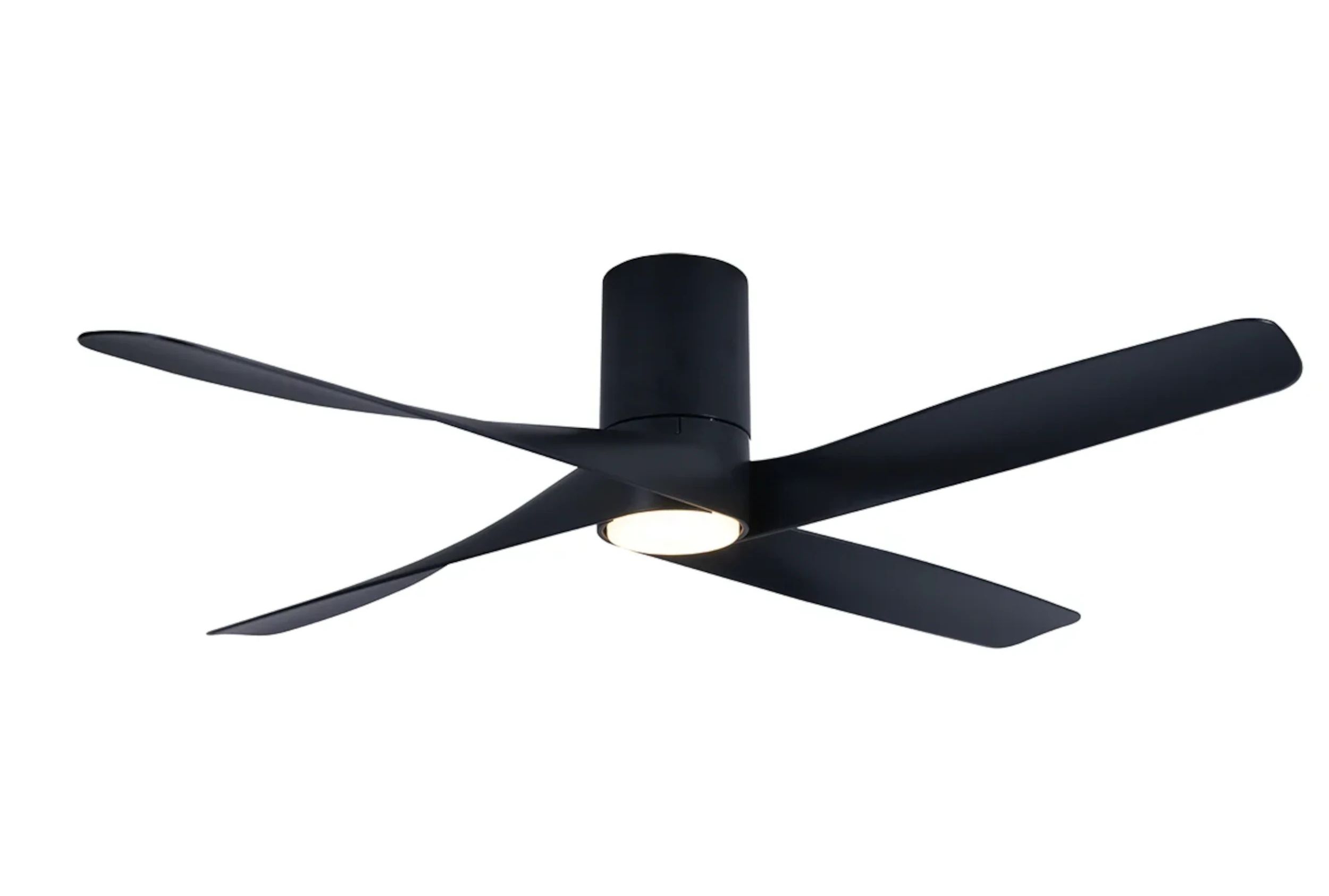 DECKENVENTILATOR RIVIERA SCHWARZ, 132m Ø, LED, ENERGIESPAREND